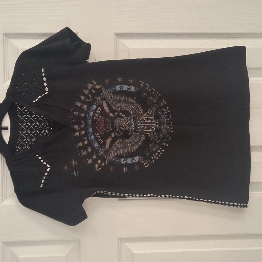 Affliction Born To Rock & Roll T Shirt Size M